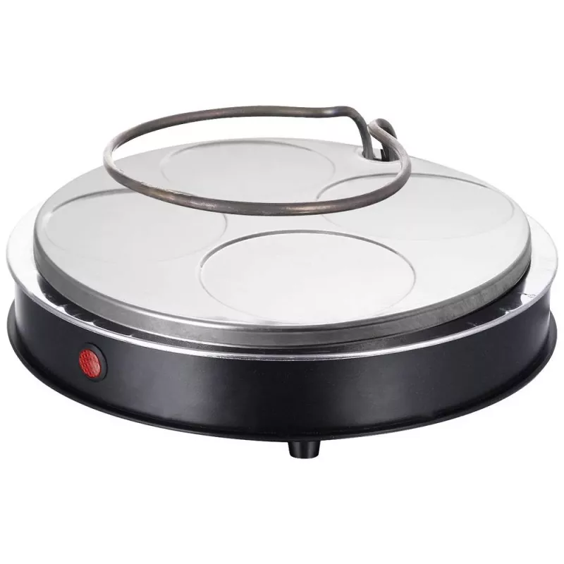 Fornello per pizza Emerio PO-115985 4 pizze 900 W nero arancione