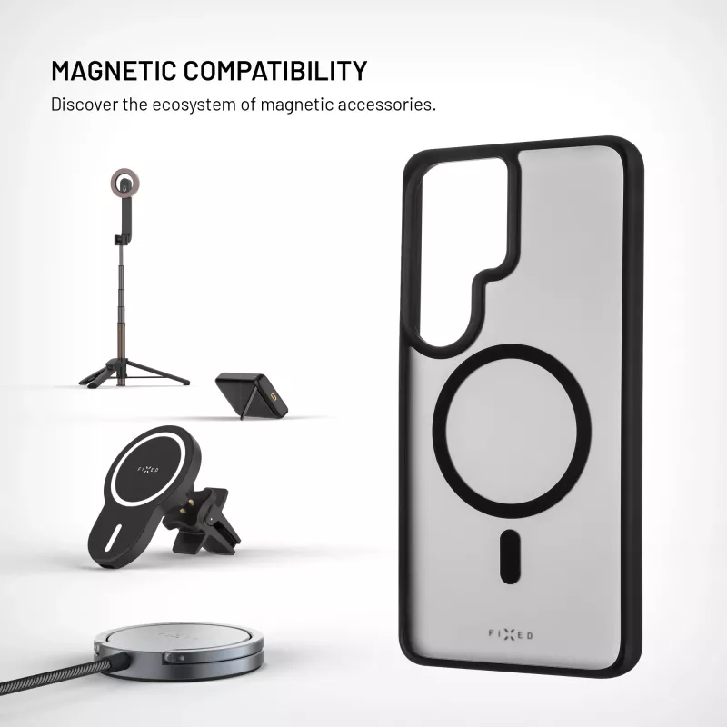 Fixed MagMisty | Cover posteriore | Samsung | Galaxy S26 Ultra | Policarbonato/TPU | Nero