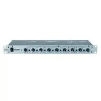 Preamplificatore per microfono Omnitronic MLM-81 8 canali per montaggio in rack 19