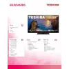TV Toshiba 65UV3463DG 65 pollici 4K Ultra HD DLED 3840 x 2160