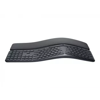 Logitech ERGO K860 - Tastiera - Wireless - 2,4 GHz, Bluetooth 5.0 - QWERTY - spagnolo - grafite