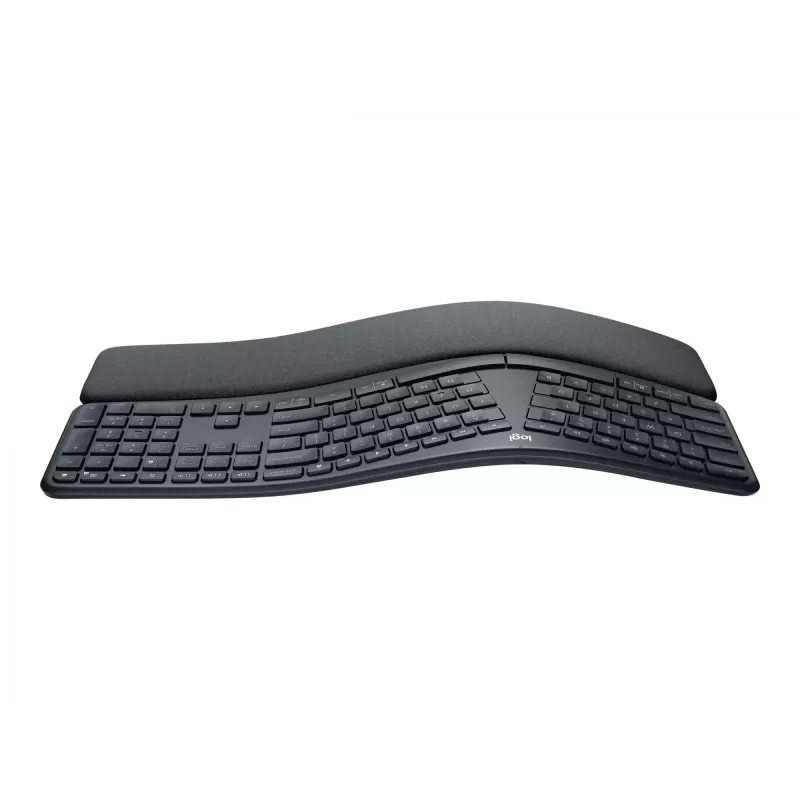 Logitech ERGO K860 - Tastiera - Wireless - 2,4 GHz, Bluetooth 5.0 - QWERTY - spagnolo - grafite