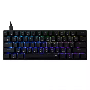 Tastiera meccanica White Shark Shinobi-2 switch Blue nera layout US