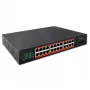 Switch di rete QOLTEC Gigabit Ethernet PoE 24xRJ45 2xSFP