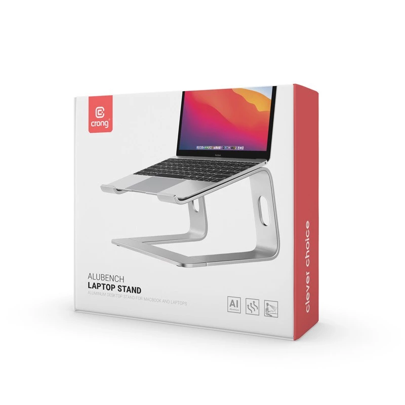 Crong Alubench supporto laptop ergonomico