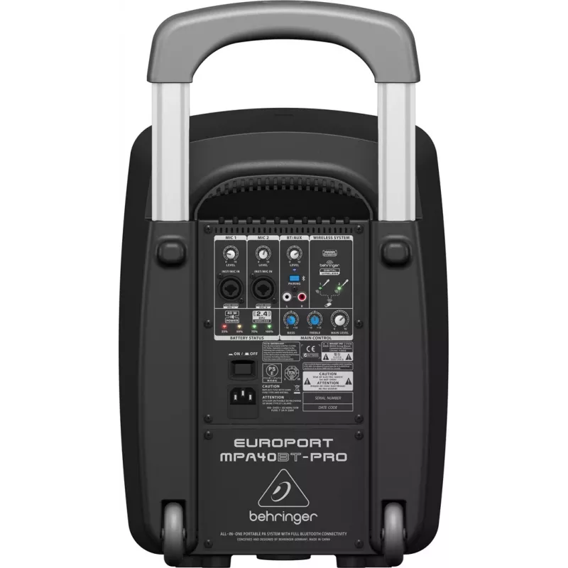 Diffusore a 2 vie Behringer Europort MPA40BT-PRO 40W
