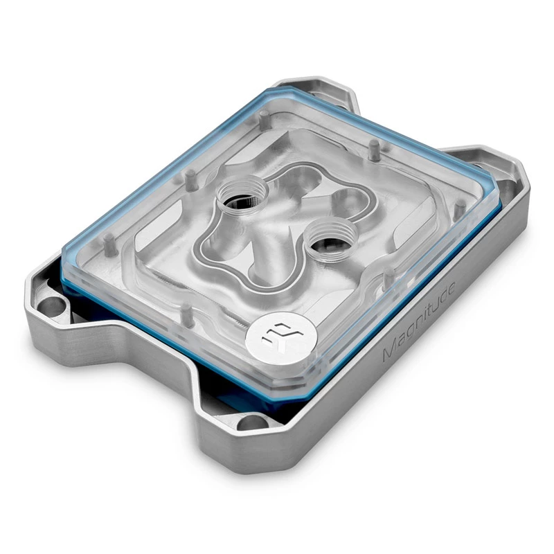 Accessorio decorativo EK Water Blocks alluminio blu