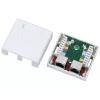 Connettore femmina RJ45 Alantec GN004, bianco