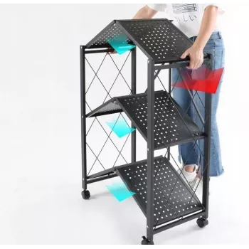 Scaffale portautensili da giardino Topeshop Storage Rack FS005 freestanding acciaio zincato