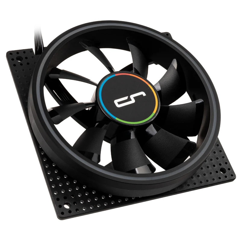 Cryorig Crona S CR-XRS3 PWM ARGB ventola per case (3 pz.), 120 mm, nera