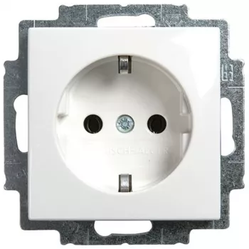 BUSCH JAEGER BJ 20 EUC-914 BULK confezione da 100 inserti presa SCHUKO® Busch-balanc