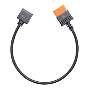Cavo di alimentazione per fotocamere e batterie DJI CP.DY.00000045.02, 0,4 m, compatibile con Mavic 3, Air 3, Power 500/1000, nero/arancione