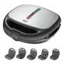 Adler AD 3040 sandwich maker 1200 W nero, grigio
