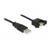 Cavo USB DeLOCK 1m 2xUSB2.0-A
