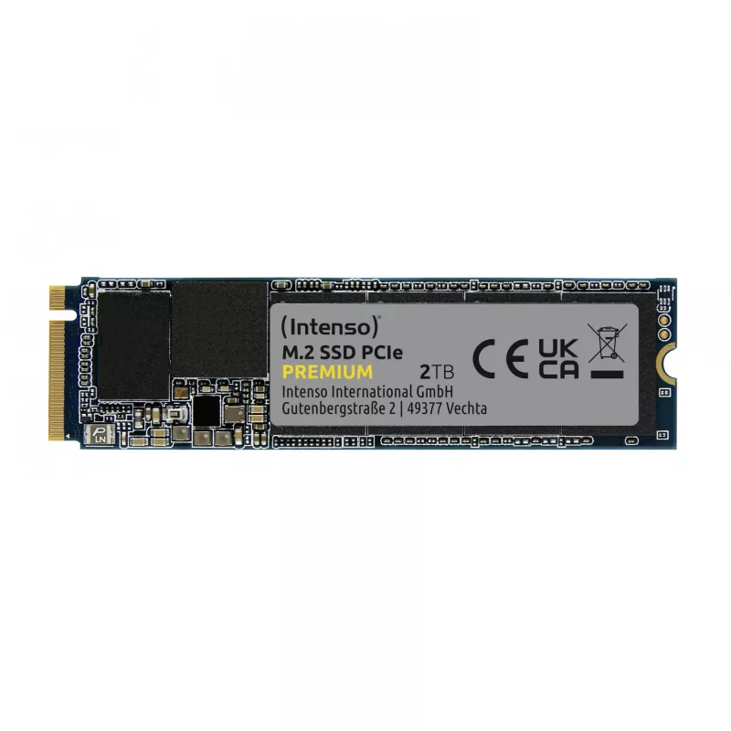 Unità SSD Intenso 2 TB M.2 PCI Express 3.0 NVMe 3D NAND modello 3835470