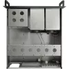 Case rackmount INTER-TECH IPC 4U-4508 nero — chassis server/PC 4U, rackmount