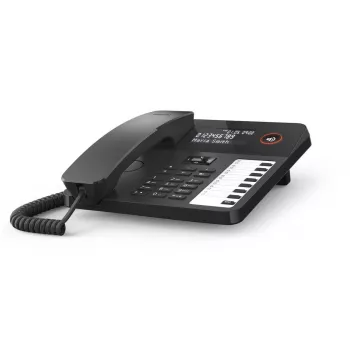 Telefono da tavolo con filo Gigaset DESK 600 nero – telefono da tavolo con filo con funzione di chiamata