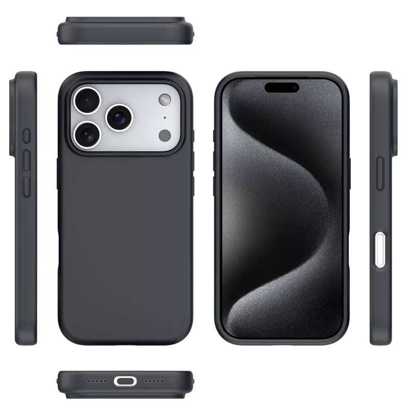 StyleShell SHOCK (nero, iPhone 17 Pro, compatibile MagSafe)