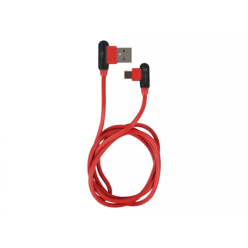 Cavo USB NATEC NKA-1201 USB 2.0 1 m USB A USB C nero rosso