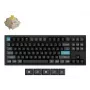 Tastiera meccanica Keychron Q3 Ultra 8K — 80% QWERTY, con filo e Bluetooth, RGB, nero