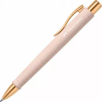 Penna a sfera con clip e meccanismo a scomparsa Faber-Castell 241187 blu rosa