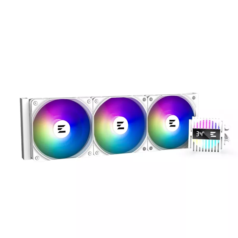 Zalman ALPHA2 A36 WHITE sistema di raffreddamento per computer dissipatore liquido all-in-one per processore 12 cm