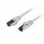 Patch cord cat.8.1 S/FTP CU 5m fluke passed grigio