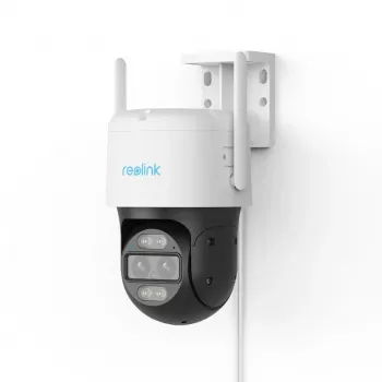 Telecamera di sicurezza IP Reolink TrackMix Series G765 HD — 4 MP, 2560×1440, zoom ottico 6x, AF motorizzato, visione notturna 30 m, PoE/DC, batteria 5100 mAh, dome, per esterni