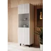 Armadio contenitore cama meble PAFOS 60×40×182 cm bianco opaco a pavimento