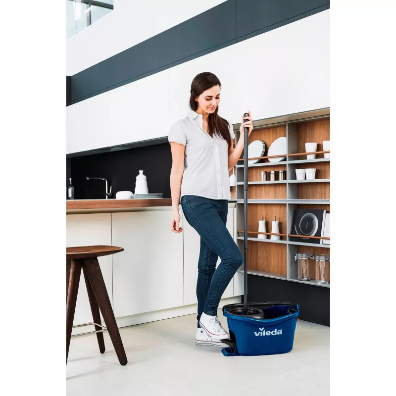 Lavapavimenti VILEDA TurEasyWring & Clean Box 167756 con secchio e strizzatore