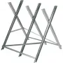 Einhell 4500067 cavalletto per motosega, argento, metallo zincato