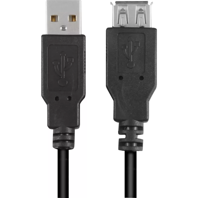 Cavo USB Sharkoon USB 2.0 0,5 m nero