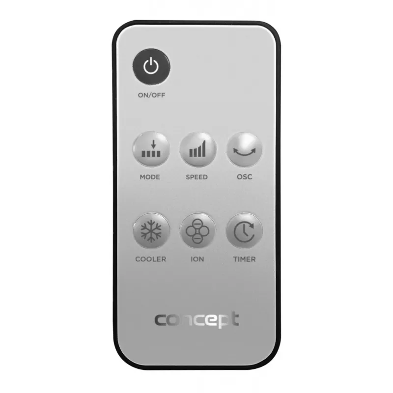Ventilatore a piantana Concept Solution OV5220 — bianco, 80 W, controllo touch, altezza 805 mm