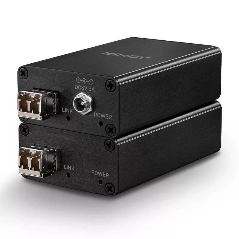 Lindy 43363 extender di rete trasmettitore e ricevitore nero