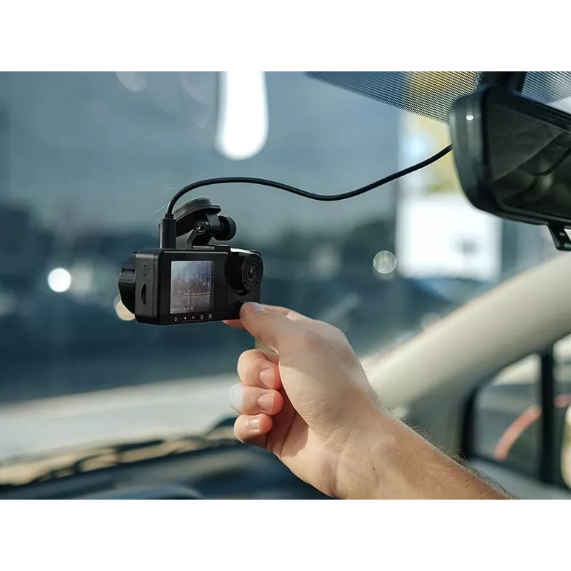 Tracer Halo 360 Dual TRAKAM47568 dash cam per auto, Full HD, schermo da 3 pollici