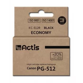 Actis KC-512R inchiostro (sostitutivo per Canon PG-512; Standard; 15 ml; nero)