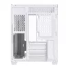 Case per computer DarkFlash B275 (bianco) compatibile Mid-Tower ATX, I/O frontale, vetro temperato