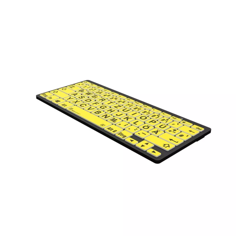 Tastiera universale Bluetooth Logickeyboard LKB-LPBY-BTPC-DE