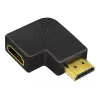 Adattatore accoppiatore HDMI LOGILINK AH0008 — HDMI su HDMI, nero, contatti dorati