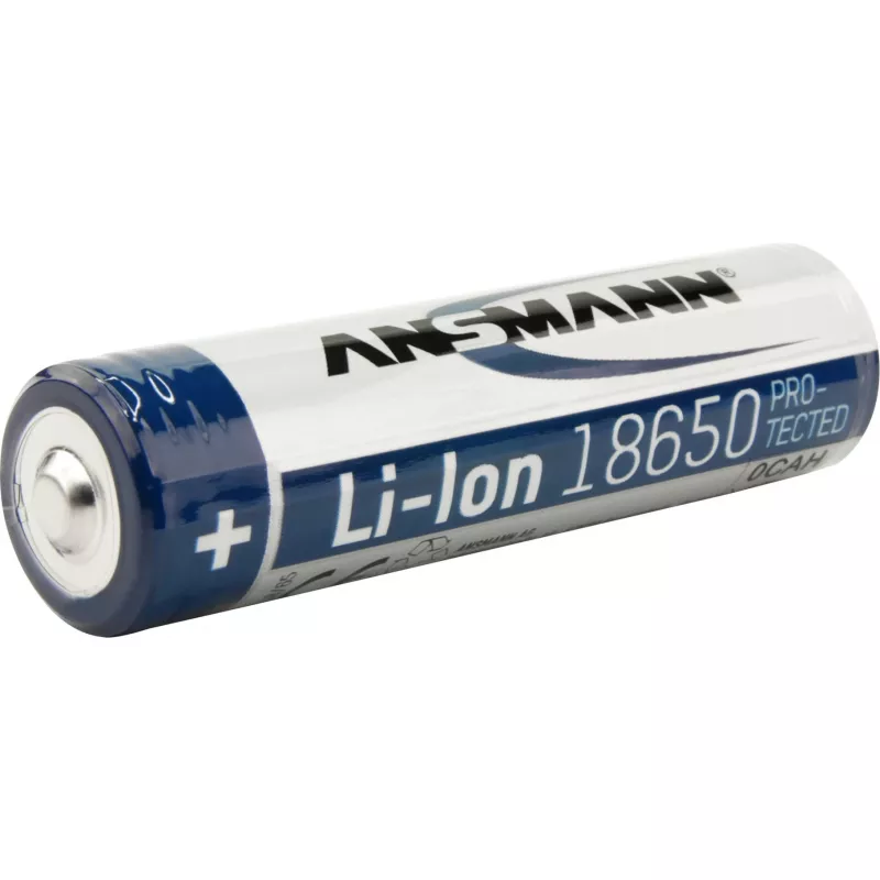 ANSMANN - batteria ricaricabile 18650 - Li-Ion - 2600 mAh - 9,36 Wh - argento (1307-0000)