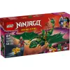 Giocattolo da costruzione LEGO NINJAGO 71829 Drago della foresta verde di Lloyd, 128 pezzi, 2 minifigure, da 6 anni