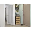 Scarpiera chiusa Top E-Shop MODO ANT/ART — antracite e rovere, truciolare