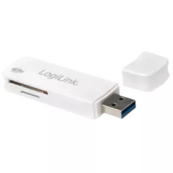 Lettore di schede LogiLink CR0034A USB 3.2 Gen 1 (3.1 Gen 1) bianco