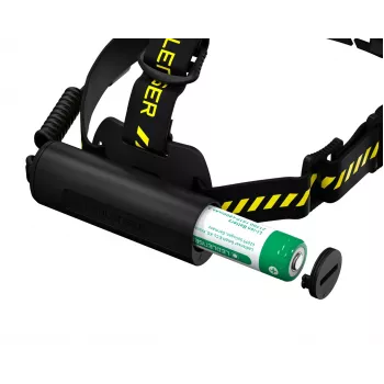 Ledlenser 502195 torcia nera, gialla torcia frontale LED