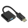 Adattatore DisplayPort maschio a VGA femmina, 1920*1200 @60Hz, contatti dorati, ca. 20cm, Good Conn (DP-AD11)