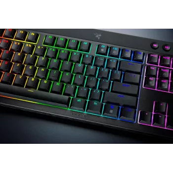 Razer BlackWidow V4 Low-Profile HyperSpeed (RZ03-05270800-R3M1) tastiera, switch arancioni, layout US