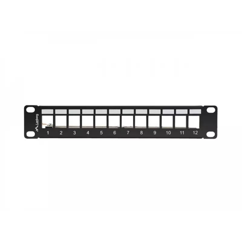 Patch panel LANBERG PPKS-9212-B 12 porte 1U 10 pollici FTP