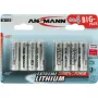 Batteria monouso Ansmann 4+4 Lithium AA