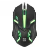 Mouse ottico con filo DEFENDER CYBER MB-560L — ambidestro, 1200 DPI, USB Type-A, 2 tasti, nero