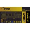 Akyga Ultimate AK-U4-600 alimentatore ATX 600 W, 80 PLUS Bronze, PFC attivo, ventola 120 mm